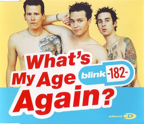 blink-182 what's my age again